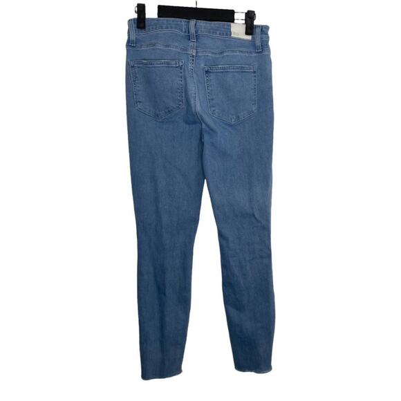 Paige Womens Jeans Size 27 Blue Denim Hoxten Ankle Skinny Leg Light Wash - Picture 2 of 16